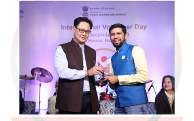 TQI was awarded V-Awards 2019 by United Nations and Ministry of Youth Affairs and Sports, Govt of India